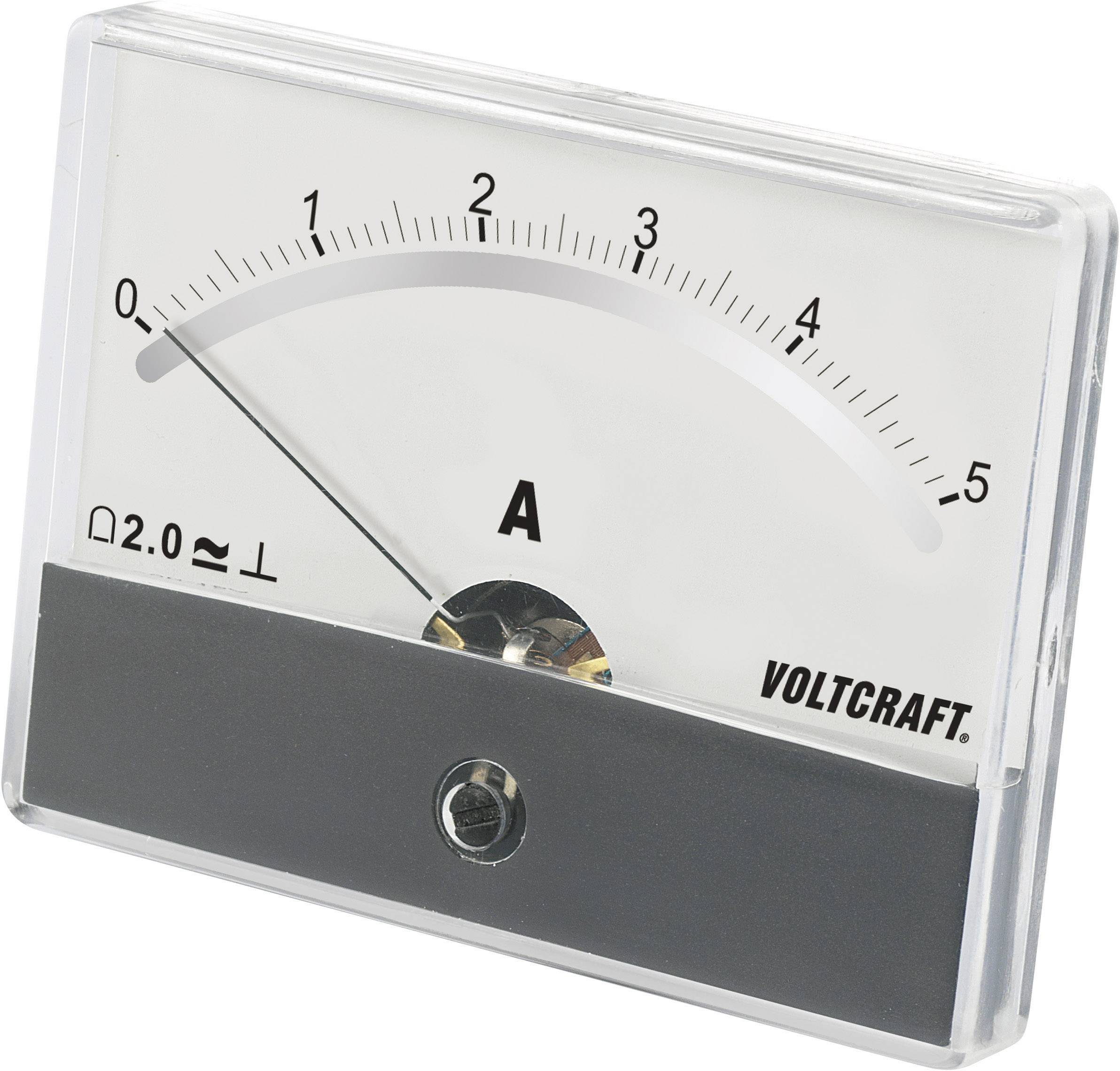 VOLTCRAFT AM-86X65/5A/DC AM-86X65/5A/DC Einbau-Messgerät AM-86X65/5A/DC Drehspule