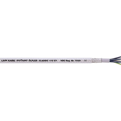 LAPP ÖLFLEX® CLASSIC 110 CY Steuerleitung 18G 1.50mm² Transparent 1135318-50 50m