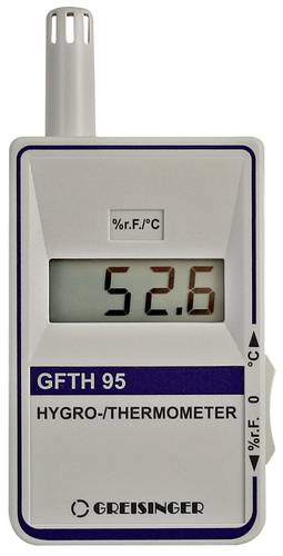 Greisinger GFTH 95 Luftfeuchtemessgerät (Hygrometer) 10 % rF 95 % rF