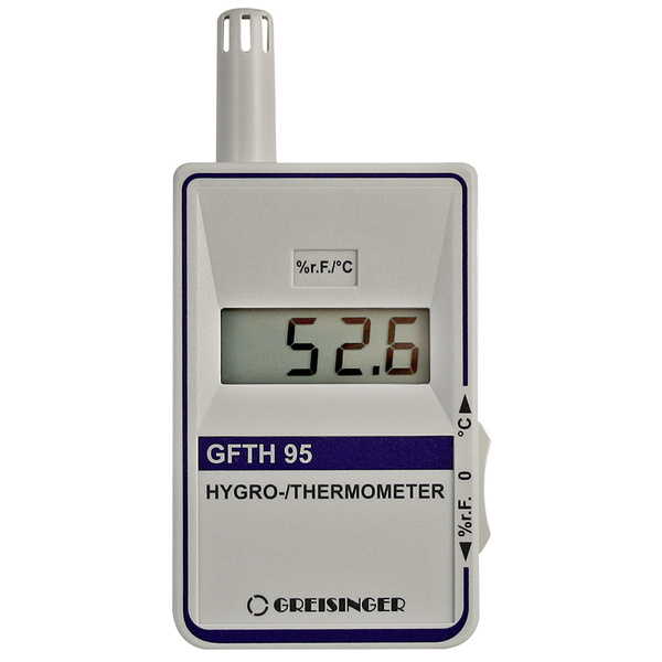 Greisinger GFTH 95 Luftfeuchtemessgerät (Hygrometer) 10% rF 95% rF