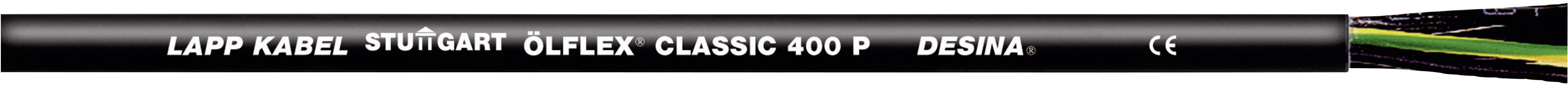LAPP ÖLFLEX® CLASSIC 400 P Steuerleitung 4 G 4 mm² Schwarz 1312974 50 m