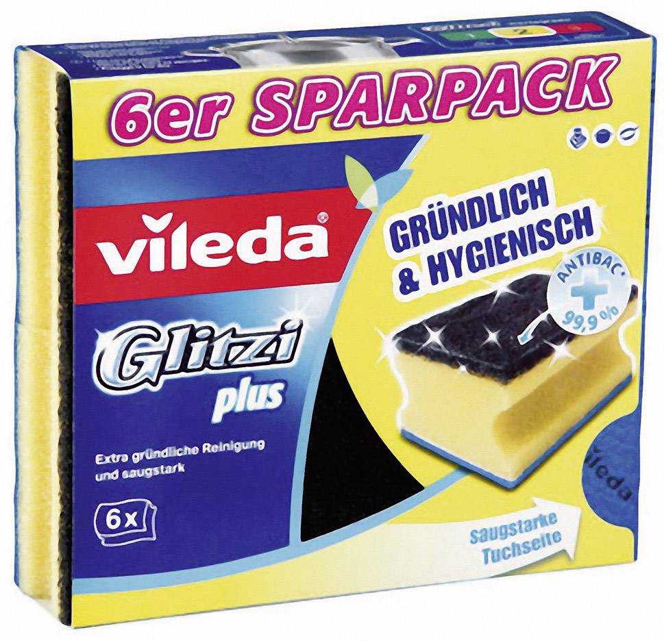 Vileda Topfreiniger Glitzi Plus 6er Pack