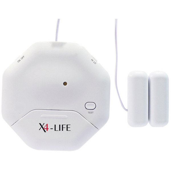 X4-LIFE Détecteur d'ouverture et de bris de verre 95 dB 701331