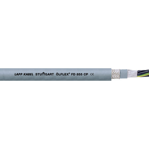 LAPP 27605-50 Schleppkettenleitung ÖLFLEX® FD 855 CP 2 x 0.50mm² Grau 50m