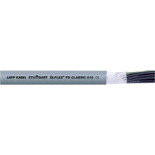LAPP 26154-50 Schleppkettenleitung ÖLFLEX® FD CLASSIC 810 12G 1.50mm² Grau 50m