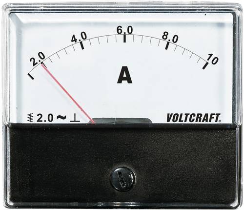 VOLTCRAFT AM-70X60/10A AM-70X60/10A Einbau-Messgerät AM-70X60/10A 10 A Dreheisen