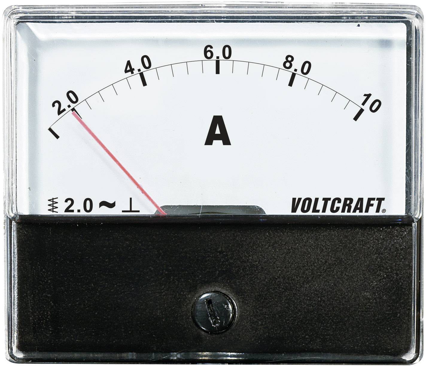 VOLTCRAFT AM-70X60/10A AM-70X60/10A Einbau-Messgerät AM-70X60/10A 10 A Dreheisen