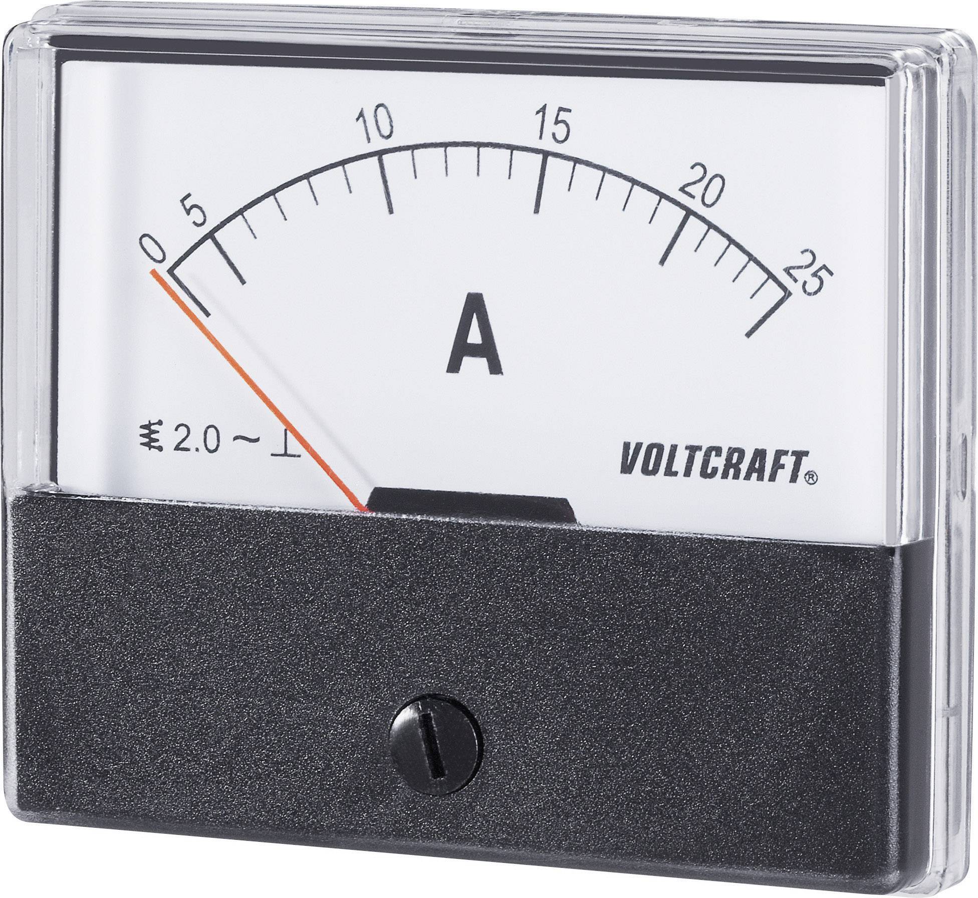 VOLTCRAFT AM-70X60/25A AM-70X60/25A Einbau-Messgerät AM-70X60/25A 25A Dreheisen