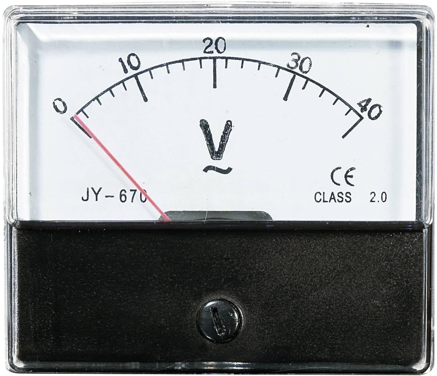 VOLTCRAFT AM-70X60/40V AM-70X60/40V Einbau-Messgerät AM-70X60/40V 40 V Dreheisen