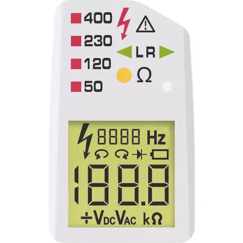 Benning DUSPOL digital Zweipoliger Spannungsprüfer kalibriert (ISO) CAT III 1000 V, CAT IV 600V LCD, Vibration, Akustik Benning DUSPOL digital Zweipoliger Spannungsprüfer kalibriert (ISO) CAT III 1000 V, CAT IV 600V LCD, Vibration, Akustik