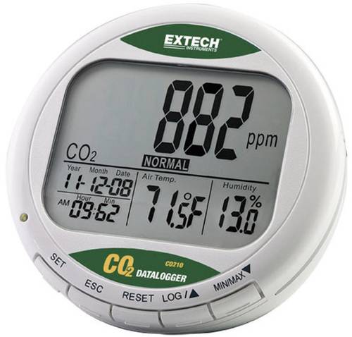 Extech CO210 Kohlendioxid-Messgerät 0 - 9999 ppm