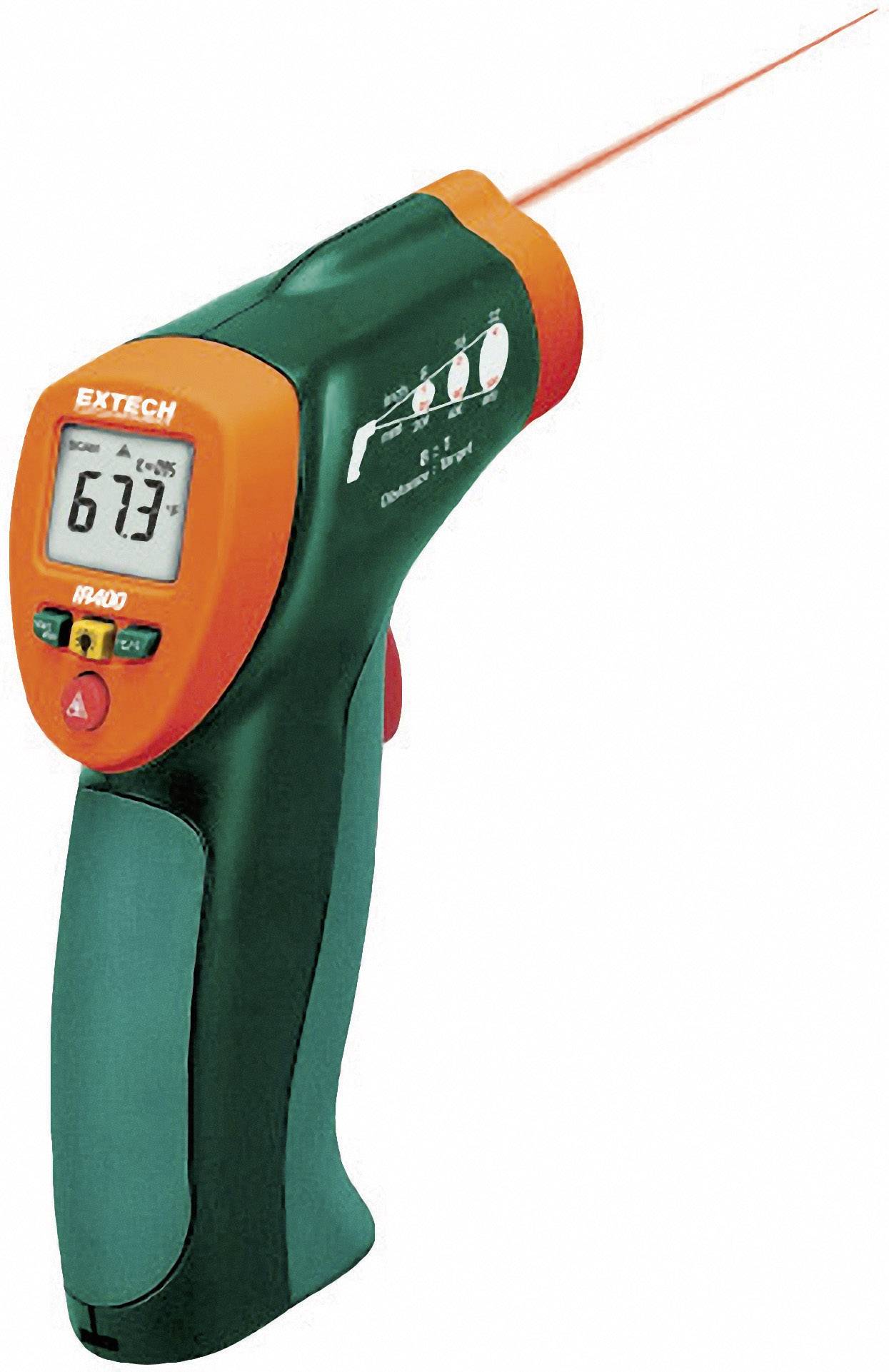 Extech IR400 Infrarot-Thermometer Optik 8:1 -20 - +332°C