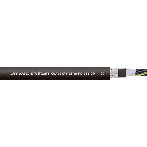 LAPP 23312-50 Schleppkettenleitung ÖLFLEX® PETRO FD 865 CP 3G 0.75mm² Schwarz 50m