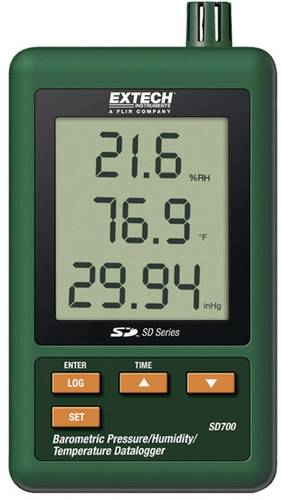 Extech SD700 Multi-Datenlogger Messgröße Temperatur, Luftdruck, Luftfeuchtigkeit 0 bis +50°C 10 b