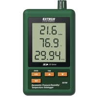 Extech SD700 SD700 Multi-Datenlogger Messgröße Temperatur, Luftdruck, Luftfeuchtigkeit 0 bis +50°C 10 bis 90% rF 10 - 1100hPa Extech SD700 SD700 Multi-Datenlogger Messgröße Temperatur, Luftdruck, Luftfeuchtigkeit 0 bis +50°C 10 bis 90% rF 10 - 1100hPa
