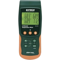 Extech SDL200 Temperatur-Messgerät -199 - +1700°C Fühler-Typ K, J, T, E, R, S, Pt100 Datenlogger-Funktion Extech SDL200 Temperatur-Messgerät -199 - +1700°C Fühler-Typ K, J, T, E, R, S, Pt100 Datenlogger-Funktion