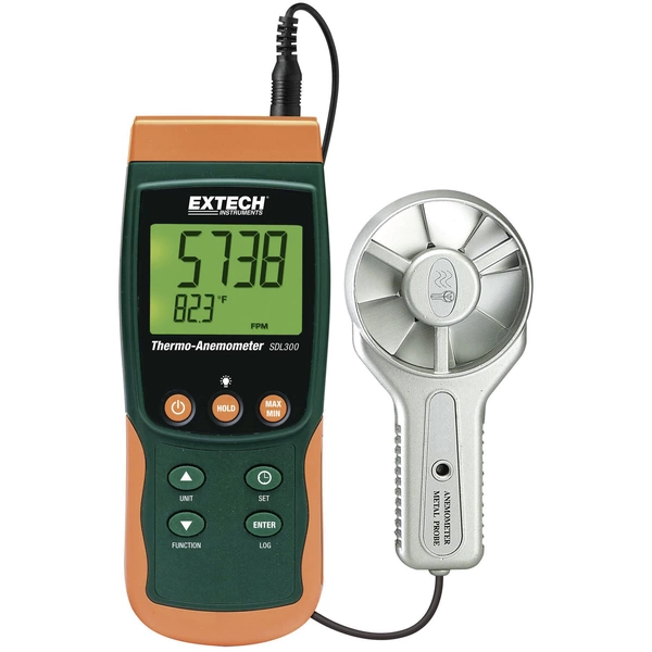 Extech Anemometer SDL300 0.4 bis 35 m/s Extech Anemometer SDL300 0.4 bis 35 m/s