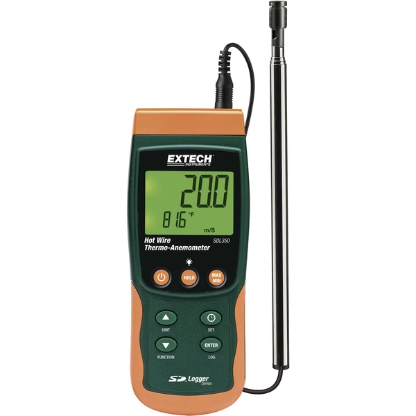 Extech Anemometer SDL350 0.4 bis 25 m/s Extech Anemometer SDL350 0.4 bis 25 m/s