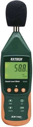 Extech Schallpegel-Messgerät SDL600 31.5Hz - 8000Hz 30 - 130 dB Kalibriert nach Werksstandard (ohne