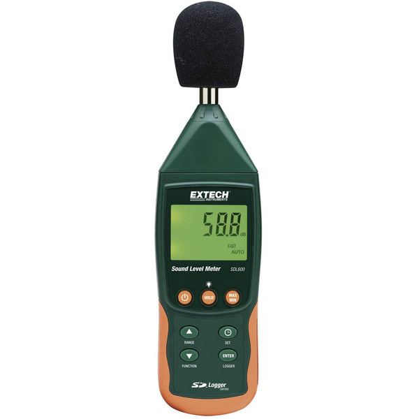 Extech Schallpegel-Messgerät SDL600 31.5Hz - 8000Hz 30 - 130 dB kalibriert Werksstandard (ohne Zertifikat)