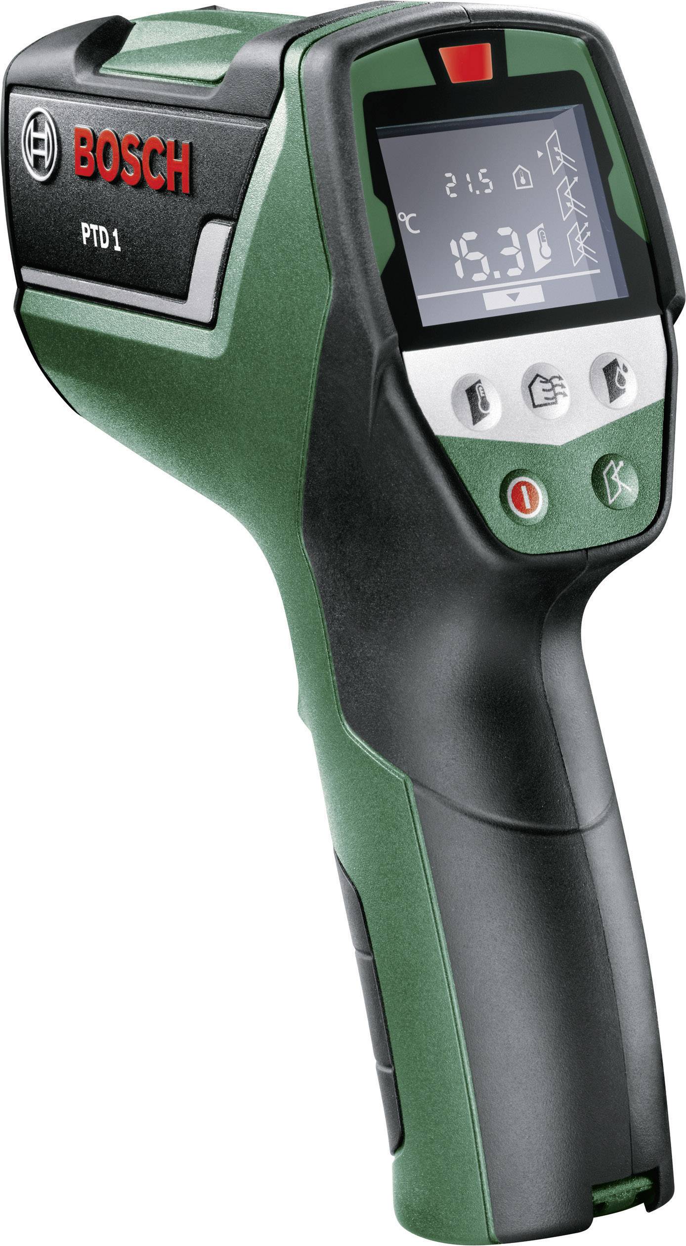 Bosch Home and Garden PTD1 Infrarot-Thermometer Optik 10:1 -20 - +200 °C Pyrometer, Taupunktscanner