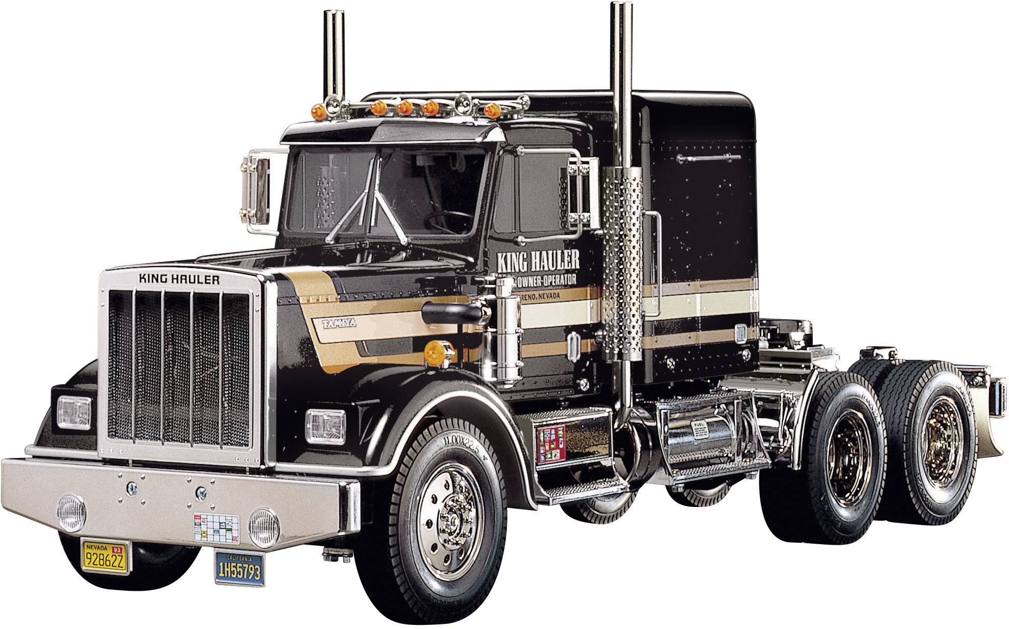 Tamiya 56336 King Hauler Black Edition 1:14 Elektro RC Modell-LKW Bausatz Vorlackiert