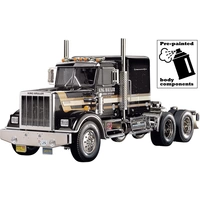 Tamiya 56336 King Hauler Black Edition 1:14 Elektro RC Modell-LKW Bausatz Vorlackiert Tamiya 56336 King Hauler Black Edition 1:14 Elektro RC Modell-LKW Bausatz Vorlackiert