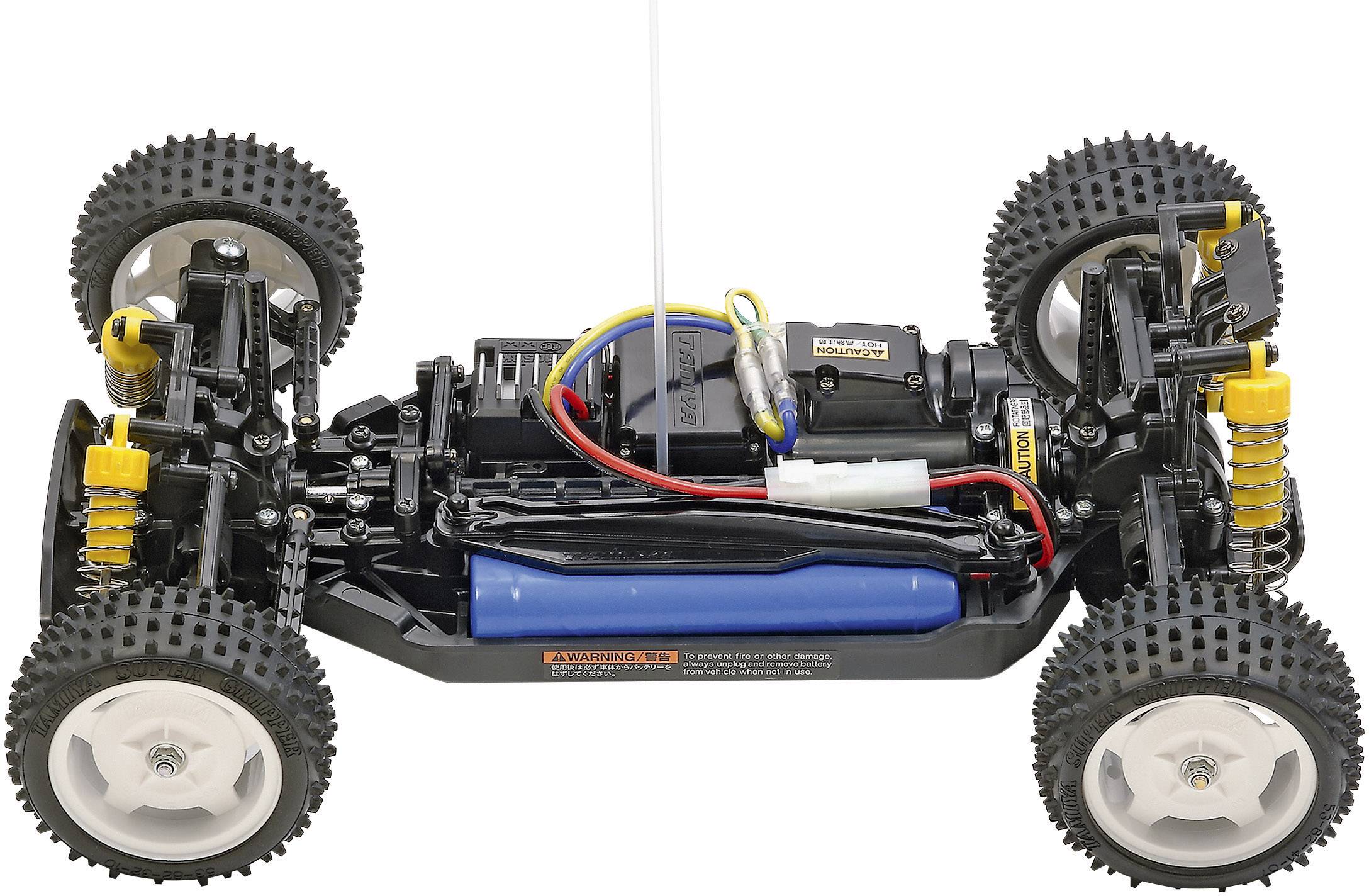 Tamiya Neo Scorcher, Set Brushed 1:10 RC Modellauto Elektro Buggy Allradantrieb (4WD) Bausatz