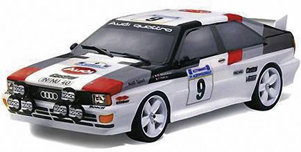 Carson Modellsport 500013730 1:10 Karosserie Audi Quattro Gruppe 4 190 mm Unlackiert
