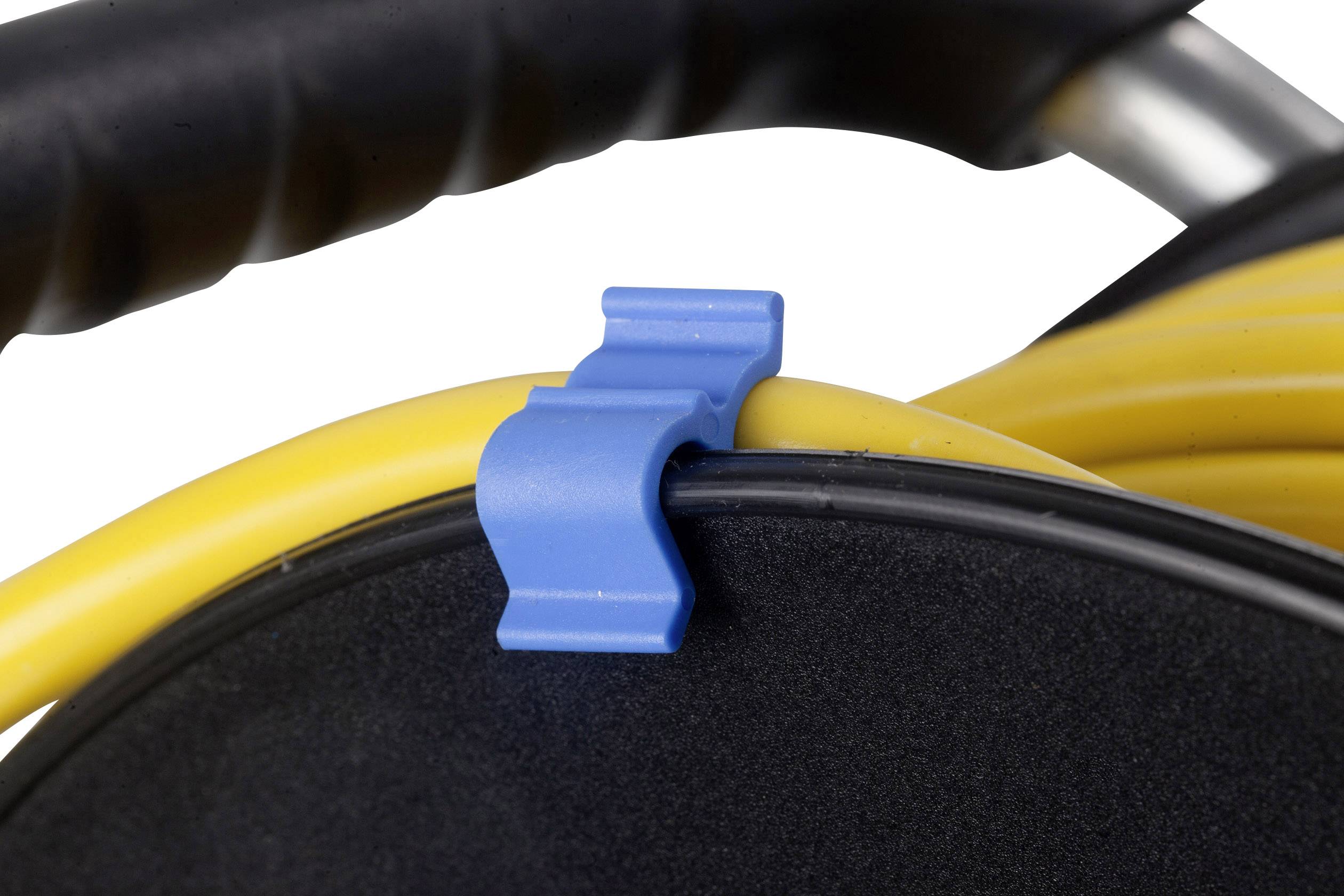 AS Schwabe 10136 Kabeltrommel 25.00m Gelb Schutzkontakt-Stecker