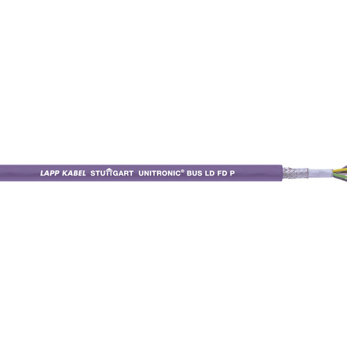 LAPP 2170813-100 Busleitung UNITRONIC® BUS 1 x 2 x 0.25mm² Violett 100m