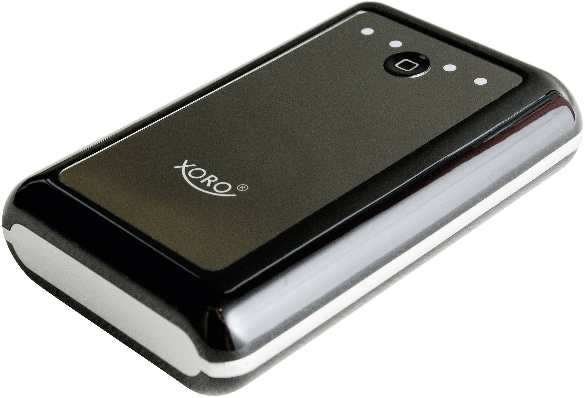 Xoro MPB 840 Powerbank 8400 mAh  Li-Ion  Schwarz
