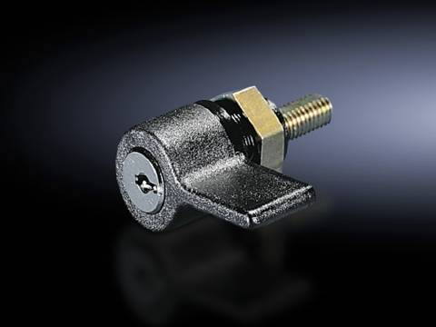 Rittal SZ 2485.000 Handgriff mit Sicherheitszylinder-Einsatz Graphit 1 St.