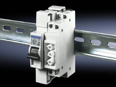 Rittal SZ 2507.500 Hutschienen-Gehäuse Basiselement mit Schutzschalter 1 St.