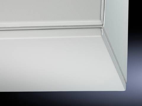 Rittal CM 5001.160 Abschlussplatte (L x B) 1200 mm x 400 mm Stahlblech Lichtgrau (RAL 7035) 1 St.