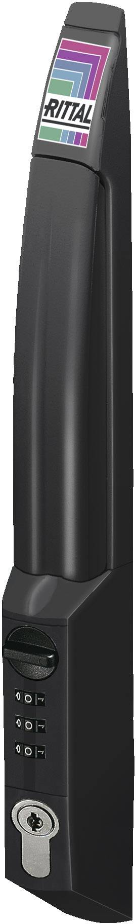 Rittal DK 7200.801 Sicherheitsgriff mit Zahlencode Schwarz (RAL 9005) 1 St.