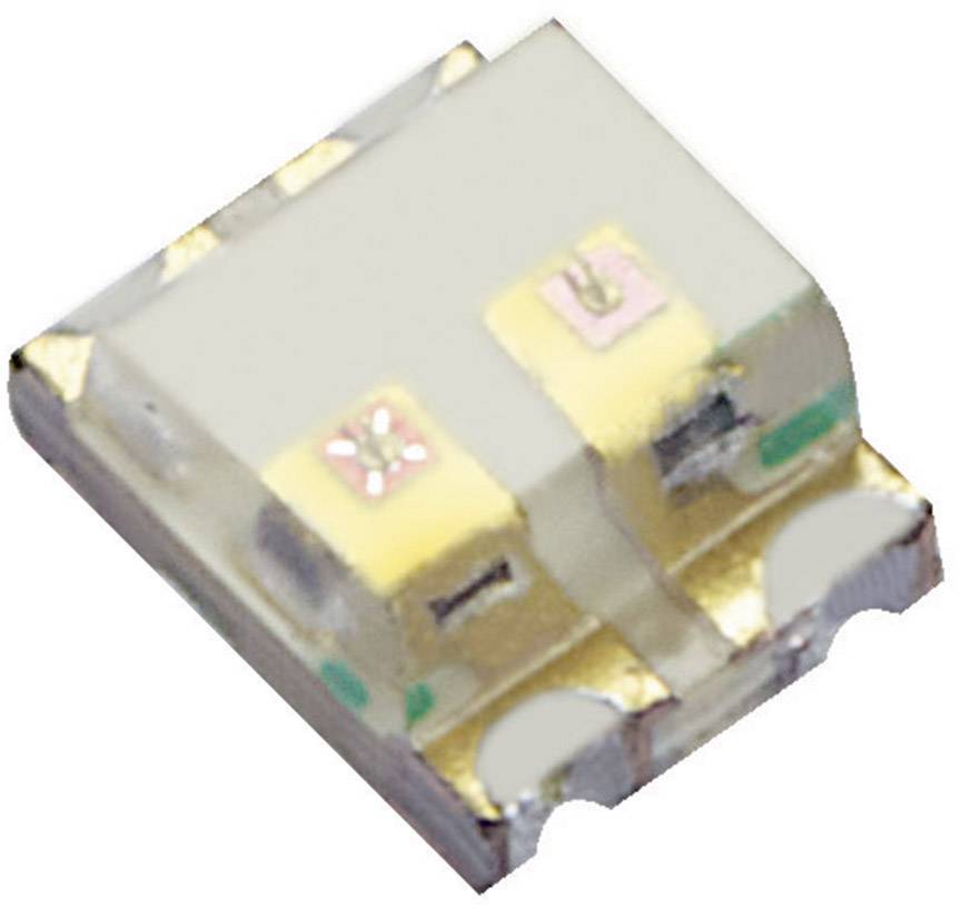 Kingbright KPTB-1612SURKCGKC SMD-LED mehrfarbig 0605 Rot, Grün 80 mcd, 50 mcd 120 ° 20 mA 1.95 V, 2