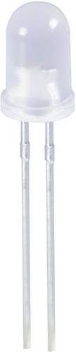 Kingbright L-57YYD LED mehrfarbig Gelb, Gelb Rund 5mm 12 mcd, 12 mcd 60° 20mA 2.1V