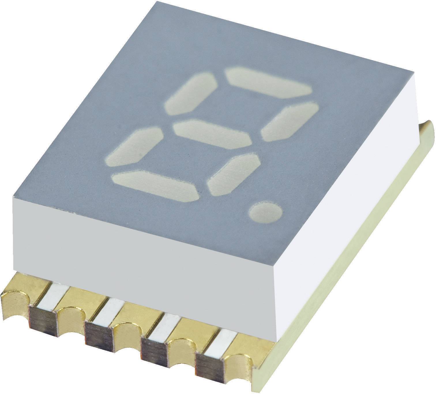 Kingbright 7-Segment-Anzeige Rot 5.08 mm 1.85 V Ziffernanzahl: 1