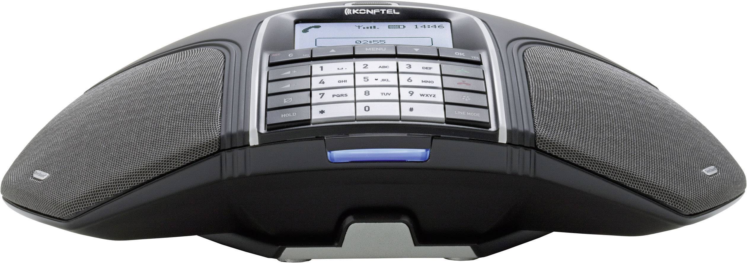 Konftel 300 Konferenztelefon VoIP Schwarz, Silber