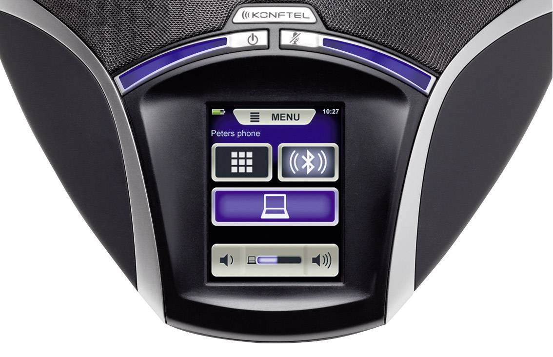 Konftel 55 Konferenztelefon VoIP  Schwarz, Silber