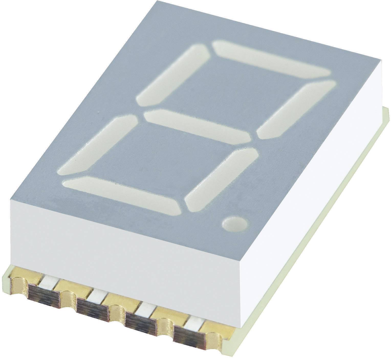 Kingbright 7-Segment-Anzeige Rot 10.16 mm 1.85 V Ziffernanzahl: 1 KCSA04-105