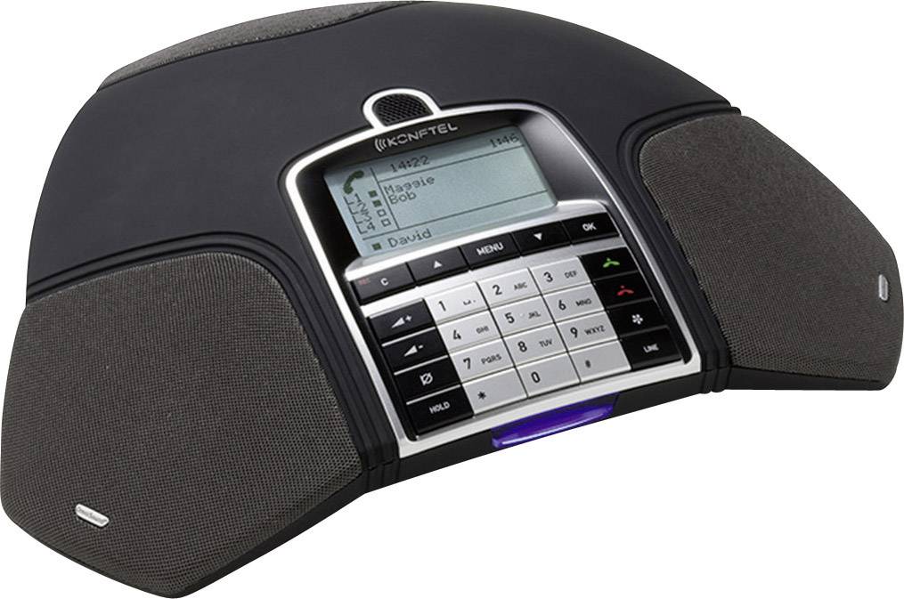 Konftel 300IP Konferenztelefon VoIP Schwarz, Silber