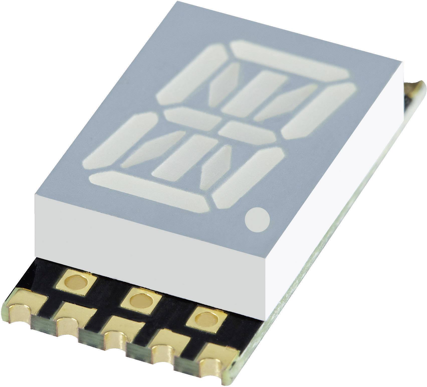 Kingbright Alphanumerische Segment-Anzeige Rot 10.16 mm 1.85 V Ziffernanzahl: 1 KCPSC04-105