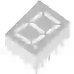 Kingbright 7-Segment-Anzeige Rot 9.9mm 1.85V Ziffernanzahl: 1 SC39-11SURKWA Kingbright 7-Segment-Anzeige Rot 9.9mm 1.85V Ziffernanzahl: 1 SC39-11SURKWA