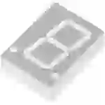 Kingbright 7-Segment-Anzeige Grün 20.32mm 2V Ziffernanzahl: 1 SC08-11CGKWA Kingbright 7-Segment-Anzeige Grün 20.32mm 2V Ziffernanzahl: 1 SC08-11CGKWA