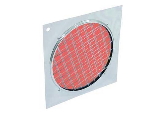 Eurolite Dichroitischer Farbfilter Rot, Silber Passend für (Bühnentechnik)PAR-64 Rot, Silber