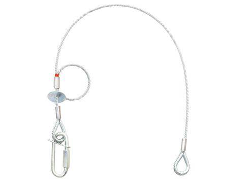 SAVEKING 4x600 silber Sicherungsseil