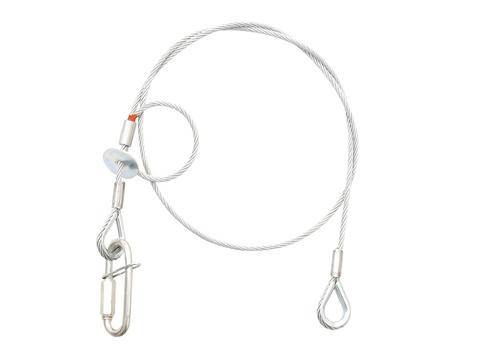 SAVEKING 4x1000 silber Sicherungsseil