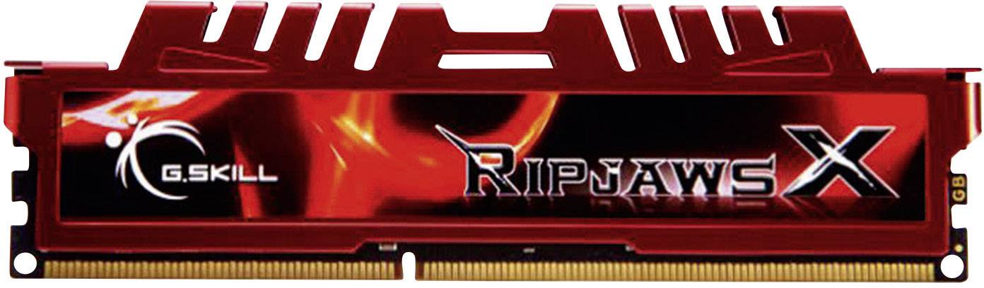G.Skill RipjawsX PC-Arbeitsspeicher Kit 32 GB 4 x 8 GB 1600 MHz 240pin DIMM CL10 10-10-30 F3-12800CL10Q-32GBXL